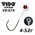 Джиг крашеный "Шар", кр-к Vido Craft VD-079 (BN), 08-люминофор белый